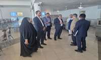 بازدید معاون فرهنگی دانشجویی دانشگاه از سلف‌سرویس سایت لاکان